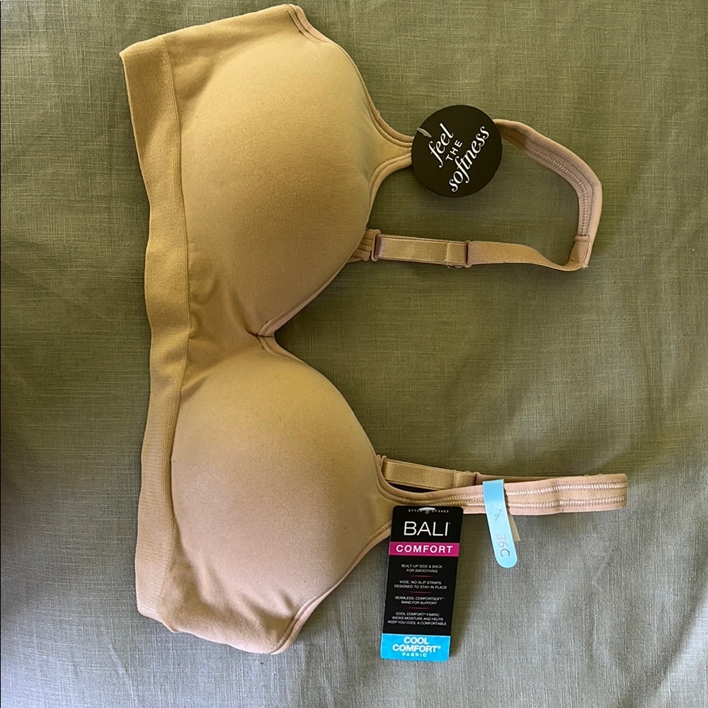 Bali Comfort Tan Bra
